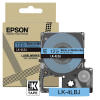  Original Epson LK-4LBJ C53S672080 DirectLabel-Etiketten schwarz auf blau matt 