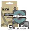  Original Epson LK-4WBJ C53S672062 DirectLabel-Etiketten schwarz auf weiss matt 