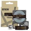  Original Epson LK-5BKP C53S672095 DirectLabel-Etiketten schwarz auf gold 