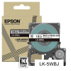  Original Epson LK-5WBJ C53S672063 DirectLabel-Etiketten weiss matt auf schwarz 