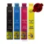  4XL Druckerpatronen Multipack ersetzt Epson 502XL, C13T02W64010 Bk,C,M,Y 