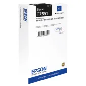  Original Epson C13T75514N T7551 XL Tintenpatrone schwarz (ca. 5.000 Seiten) 