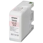  Original Epson C13T85060N T8506 Tintenpatrone magenta hell (ca. 80 ml) 