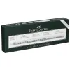 12 Bleistifte Jumbo GRIP 2001 von FABER-CASTELL, B, silber 