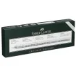  12 Bleistifte Jumbo GRIP 2001 von FABER-CASTELL, B, silber 