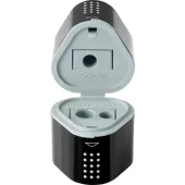 Dosenspitzer dreifach GRIP 2001 von FABER-CASTELL, schwarz 