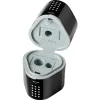  Dosenspitzer dreifach GRIP 2001 von FABER-CASTELL, schwarz 
