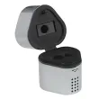  Dosenspitzer dreifach GRIP 2001 von FABER-CASTELL, silber 