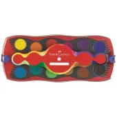  FABER-CASTELL CONNECTOR Wasserfarbkasten 12 Farben 
