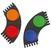  FABER-CASTELL CONNECTOR Wasserfarbkasten 12 Farben 