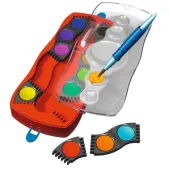  FABER-CASTELL CONNECTOR Wasserfarbkasten 24 Farben 