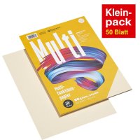 farbiges Kopierpapier von Staufen, DIN A4, 80 g/m², 50 Blatt, creme