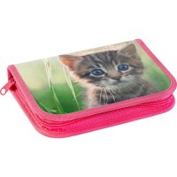 Federmäppchen 42 teilig befüllt Motiv Katze von EBERHARD FABER