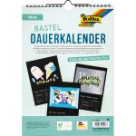 folia Kalender zum Selbstgestalten jahresunabhängig schwarz