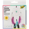  folia Bastelset Traumfänger Girl, pink/blau 