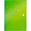  Projektmappe WOW 4589 von LEITZ, DIN A4, 6 Fächer, grün 