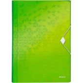  Projektmappe WOW 4589 von LEITZ, DIN A4, 6 Fächer, grün 
