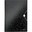  LEITZ Fächermappe WOW 4589 6 Fächer schwarz, 1 Stück 