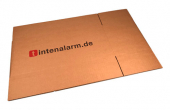  Karton groß von tintenalarm.de, Innenmaß 400x150x170 mm, braun 