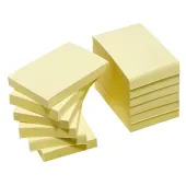 Haftnotizen 656 von Post-it, 12x 100 Blatt, 5,1 x 7,6 cm, gelb 