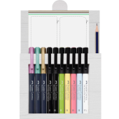  FABER-CASTELL Handlettering-Set, farbsortiert, 12 St. 