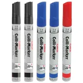  5 Permanentmarker Colli-Marker von herlitz, farbsortiert 