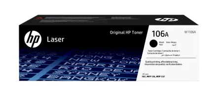 Original HP 106A W 1106 A Toner schwarz (ca. 1.000 Seiten)