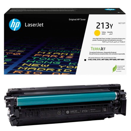 Original HP 213Y W 2132 Y Toner gelb extra High-Capacity (ca. 12.000 Seiten)