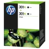  Original HP 301XL, D8J45AE Tintenpatrone schwarz High-Capacity Doppelpack (ca. 480 Seiten) 
