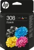  Original HP 308, 6L6S6UE Tintenpatrone Multipack schwarz + color 