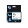  Original HP 712, 3ED67A Tintenpatrone cyan (ca. 29 ml) 