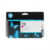  Original HP 738, 498N6A Tintenpatrone magenta (ca. 130 ml) 