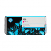  Original HP 738, 676M7A Tintenpatrone magenta (ca. 300 ml) 