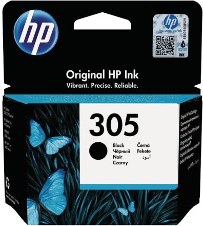 Original HP 305, 3YM61AE Tintenpatrone schwarz (ca. 120 Seiten)