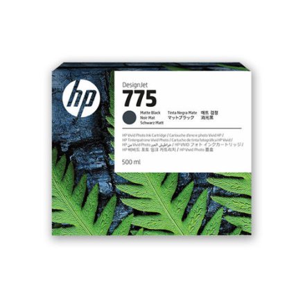Original HP 775, 1XB22A Tintenpatrone schwarz matt (ca. 500 ml)