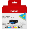  Original Canon PGI-550+CLI-551 6496B005 Tintenpatrone MultiPack Bk,C,M,Y,Gy (ca. 7 ml) 