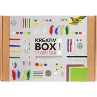 folia Bastelset Kreativbox mixed 1.300-teilig, mehrfarbig