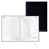  Buchkalender 2024 von Lediberg, A5, schwarz 