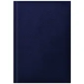  Buchkalender Tagesplaner 2026 von Lediberg, DIN A5, blau 