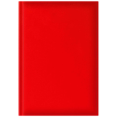  Buchkalender Tagesplaner 2026 von Lediberg, DIN A5, rot 