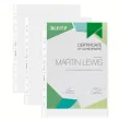 100 transparente, genarbte Prospekthüllen 4704 von LEITZ, 0,10 mm Stärke, DIN A4 