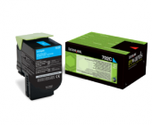  Original Lexmark 702C 70C20C0 Toner cyan return program (ca. 1.000 Seiten) 