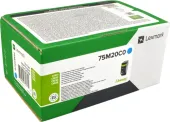  Original Lexmark 75M2XC0 CS632/CX635 Toner cyan High-Capacity return program (ca. 11.700 Seiten) 