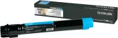  Original Lexmark X950X2CG X950/952/954 Toner cyan extra High-Capacity (ca. 22.000 Seiten) 