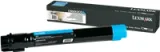  Original Lexmark X950X2CG X950/952/954 Toner cyan extra High-Capacity (ca. 22.000 Seiten) 