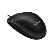  Logitech B100 Maus kabelgebunden schwarz 