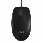  Logitech B100 Maus kabelgebunden schwarz 