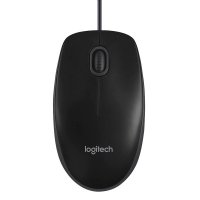 Logitech B100 Maus kabelgebunden schwarz