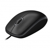  Logitech B100 Maus kabelgebunden schwarz 