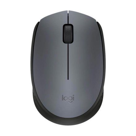 Logitech M170 Maus kabellos grau